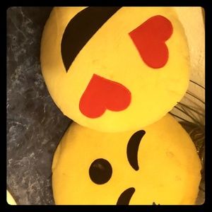 Emoji pillows